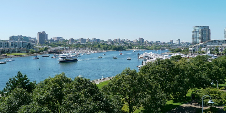 Boats on False Creek