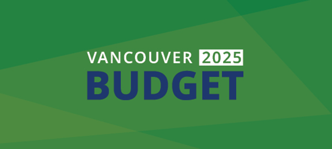 Vancouver 2025 Budget