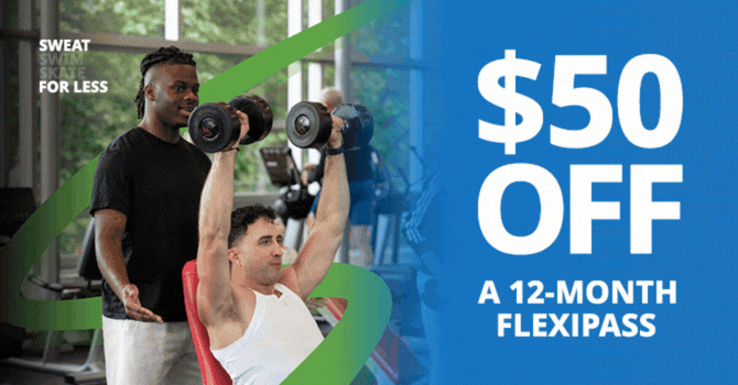 $50 off a 12-month Flexipass