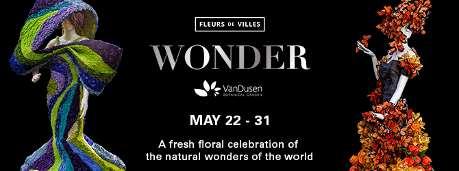 Fleurs de Villes Wonder event poster