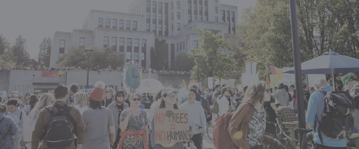 People at the Climate Change protest 2019 People at the Climate Change protest 2019