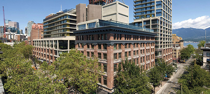 Exterior view of 111 West Hastings St