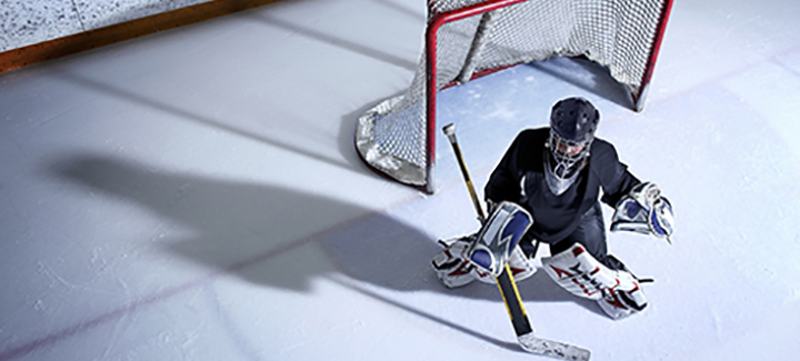 Hockey goalie