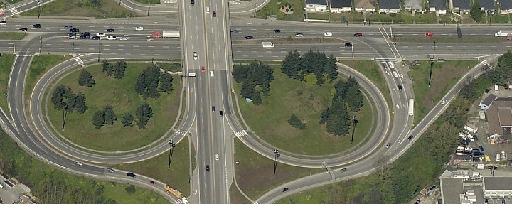 Intersection of Knight Street and SE Marine Drive Intersection of Knight Street and SE Marine Drive