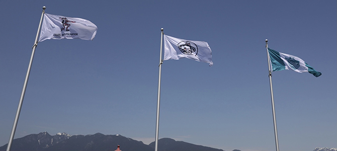 Local nations flags