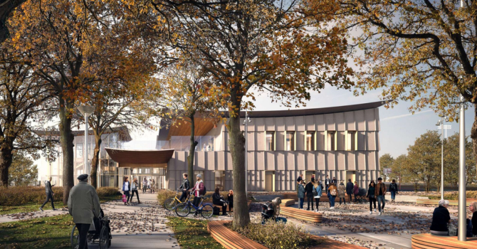Rendering of Marpole Community Centre