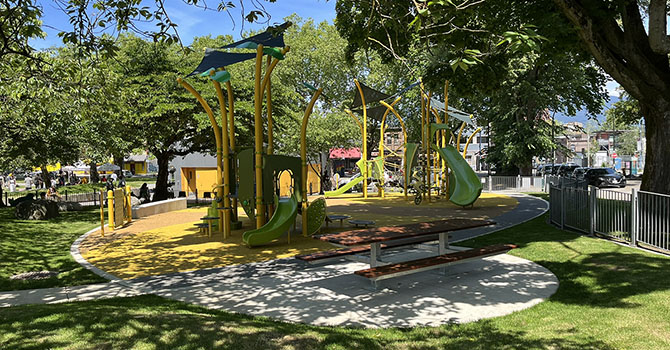 Oppenheimer Park playground Oppenheimer Park playground