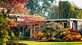 The Park Board office in the fall
