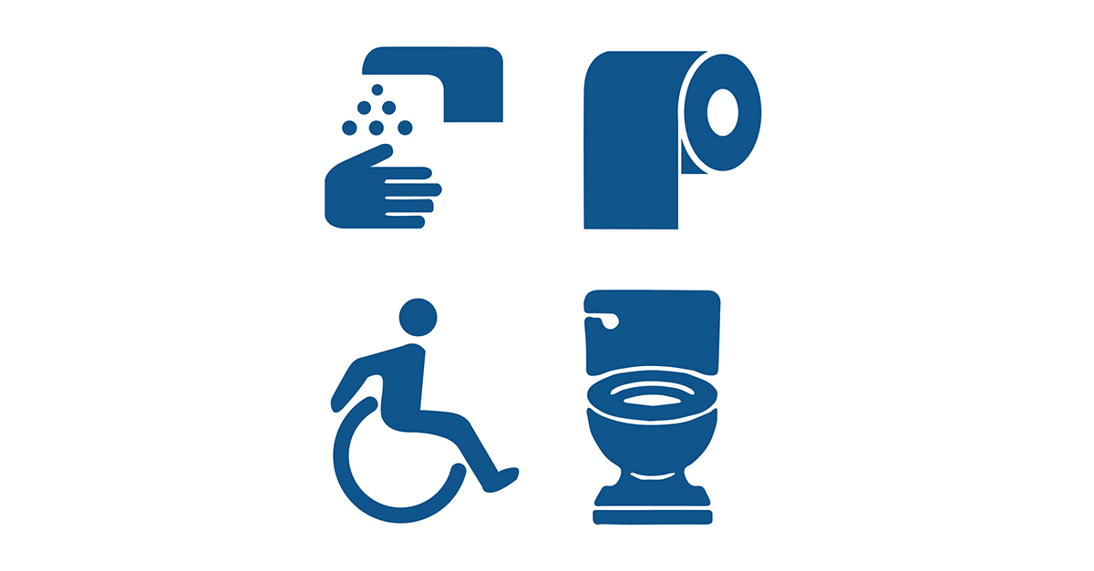 Washroom icons