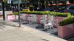 New parklet at D'Oro Gelato New parklet at D'Oro Gelato