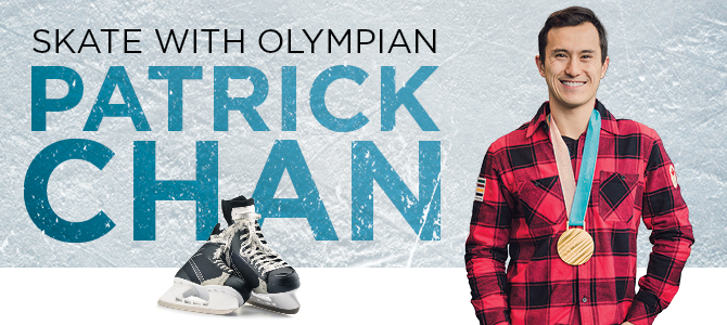 Olympic figure skater Patrick Chan