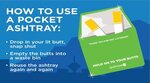 How to use a pocket ashtray How to use a pocket ashtray
