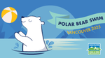 A poster for the 2025 Polar Bear Swim at English Bay