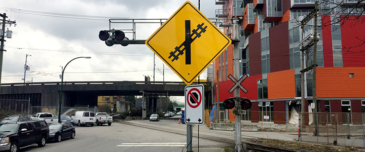 Railway crossing