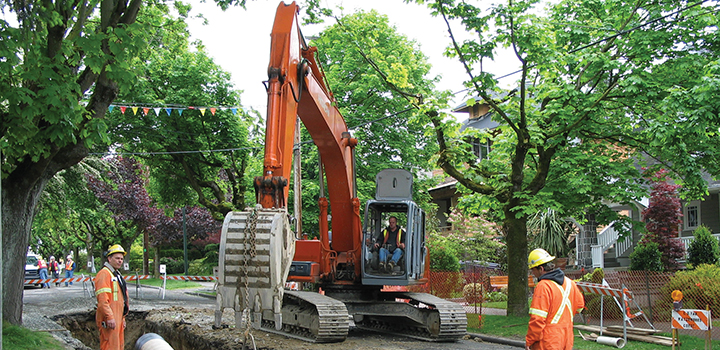 Road construction