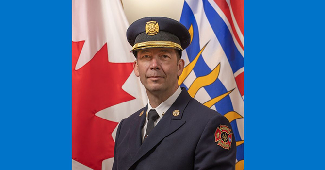 Robert Weeks, Fire Chief, headshot