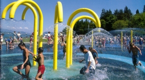 Picture/Photo: Swimming pool, Stanley Park. Vancouver, British