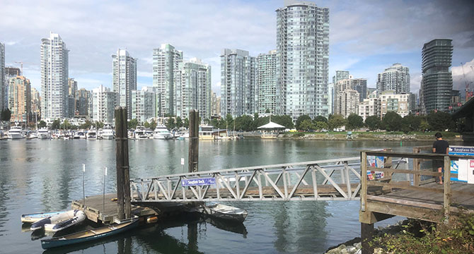 Spyglass Dock in False Creek