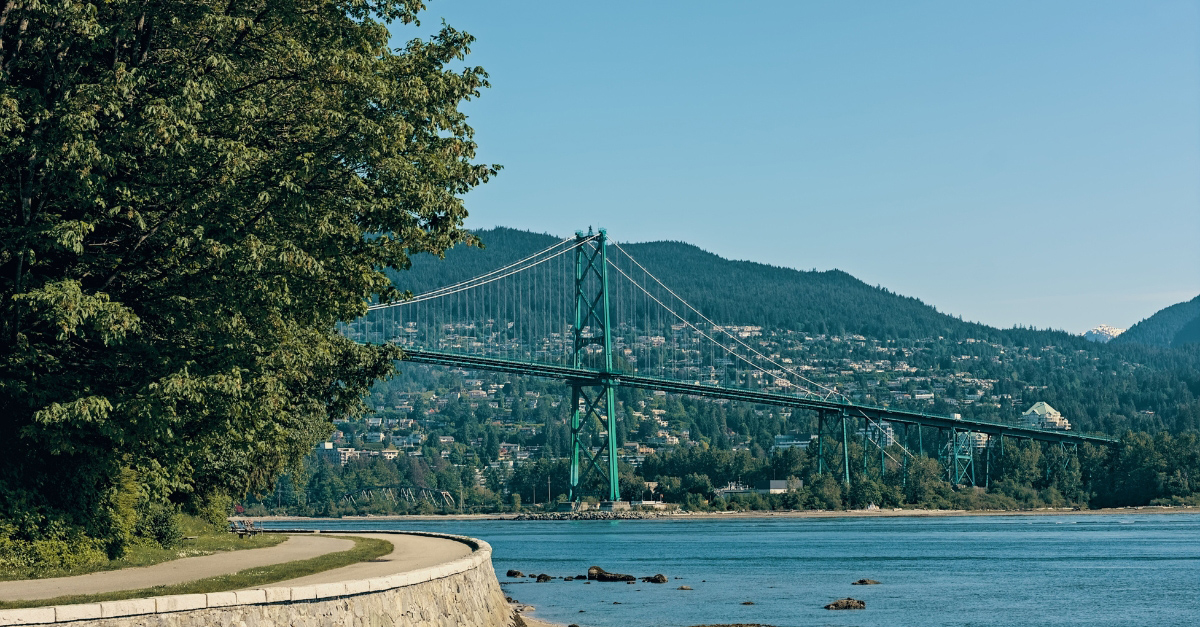 Lions gate cheap bridge bike lane