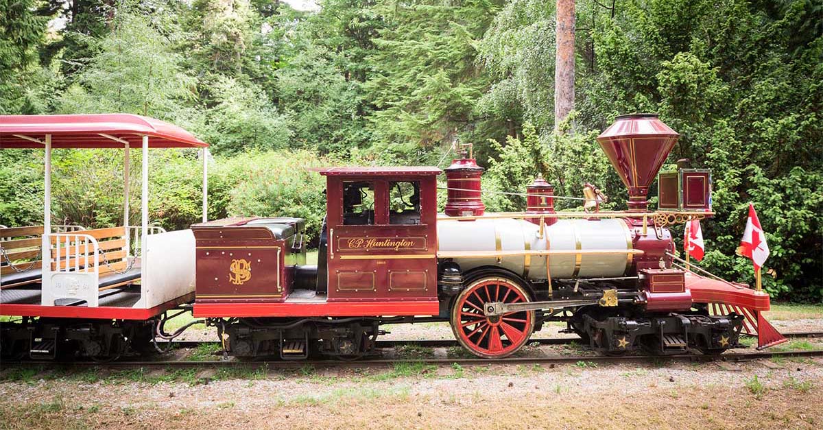 Stanley Park Easter Train Notification of Closure for Saturday, March