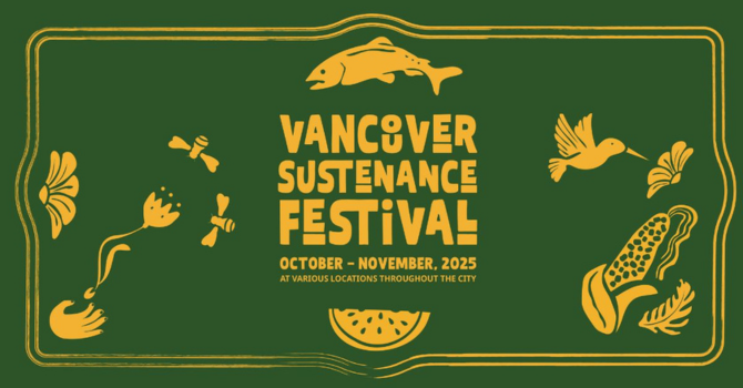 The Sustenance Festival event poster The Sustenance Festival event poster