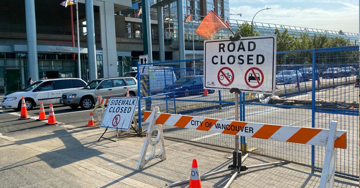 Terminal Avenue emergency sewer main repairs | City of Vancouver