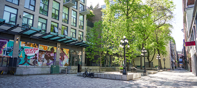 Trounce Alley in Vancouver's Gastown