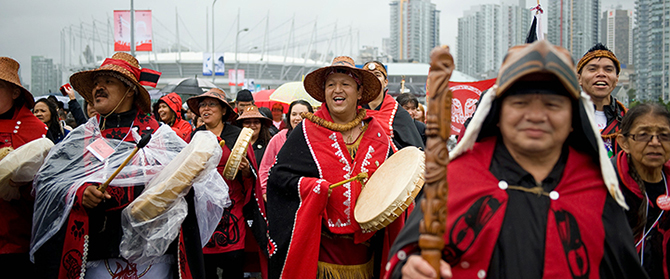 People at the Walk for Reconciliation