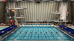 The indoor pool at the Vancouver Aquatic Centre (VAC)