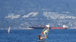 Windsurfing, skimboarding, and standup paddling in Vancouver