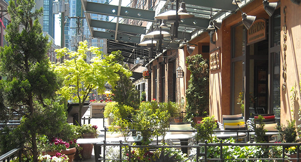 Yaletown patio