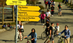 Stanley Park signpost