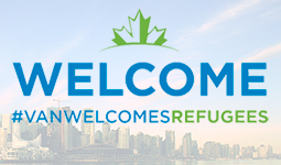 Supporting refugee settlement in Vancouver #VanWelcomesRefugees