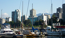 Boats at Burrard Civic Marina