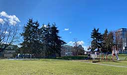 Crab Park's playground and splash pad