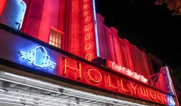 Hollywood Theatre signs