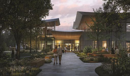 Render of the future Marpole Community Centre after renewal work