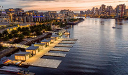 Southeast False Creek Paddling Centre - photo by Concord Pacific