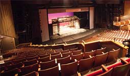 Queen Elizabeth theatre stage and seating