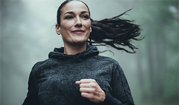 Woman running