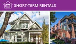 Short-term rental housing homes