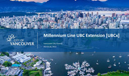 Millennium Line UBC Extension (UBCx)