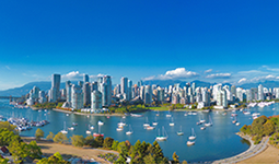 View of Downtown Vancouver from False Creek