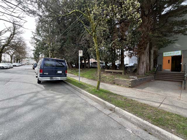 Curbside voting area at Kivan Club (BGC South Coast BC)